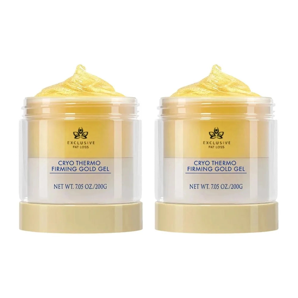 200G Original Brand Enhance Skin Elasticity Body Care Expressions Wellness Cryo Thermo Firming Gold Gel Waist Thigh Arm Buttock