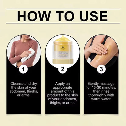 200G Original Brand Enhance Skin Elasticity Body Care Expressions Wellness Cryo Thermo Firming Gold Gel Waist Thigh Arm Buttock