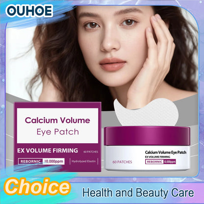 Calcium Volume Eye Patches anti Eye Bags Wrinkles Reduce Puffiness Lifting Firming Soft Smoothing Hydrating Eyes Mask Skin Care
