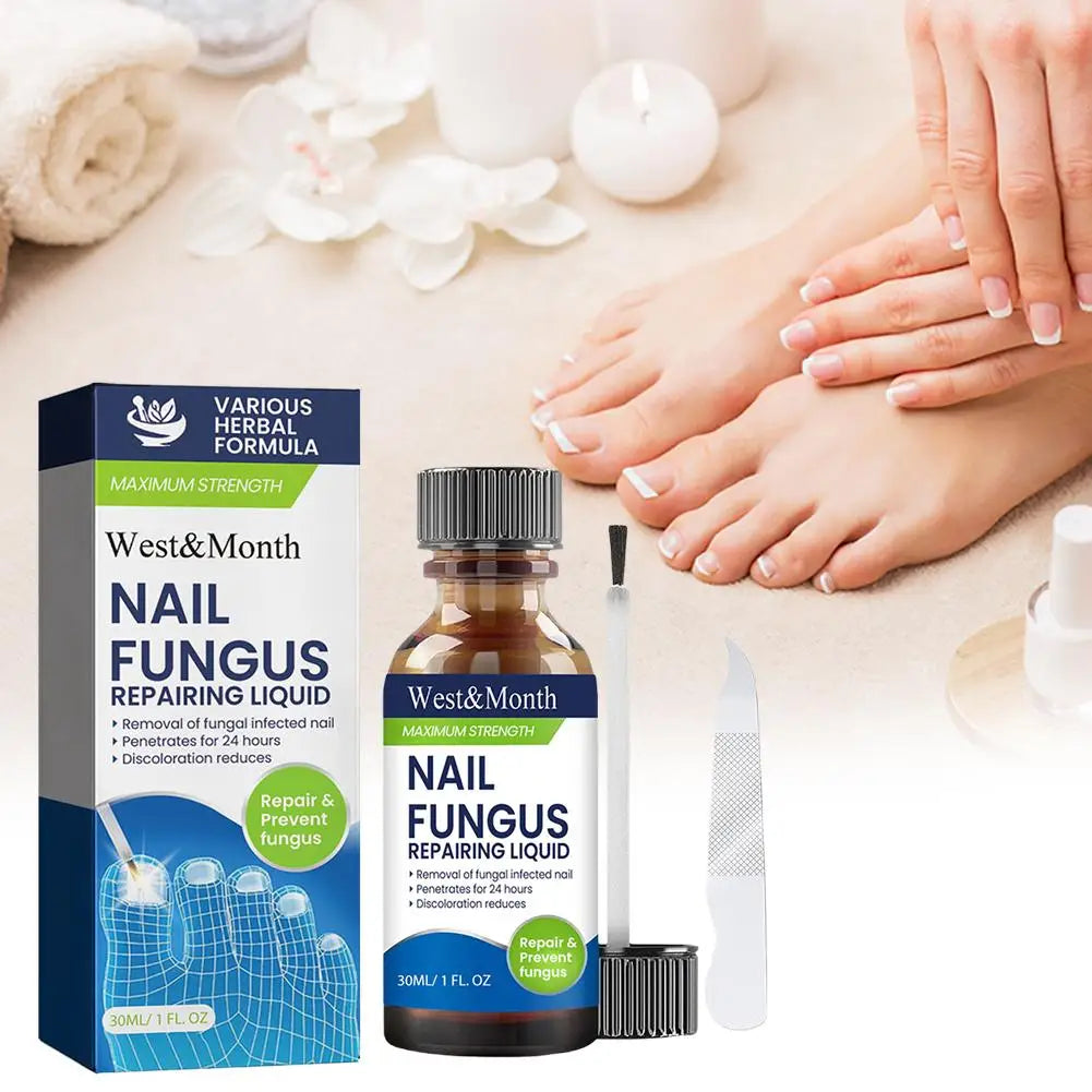 7 Days Nail Repair Serum Nail Fungal Removal Onychomycosis Paronychia Treatment Nail Softener Ingrown Essential Oil Toenail Care