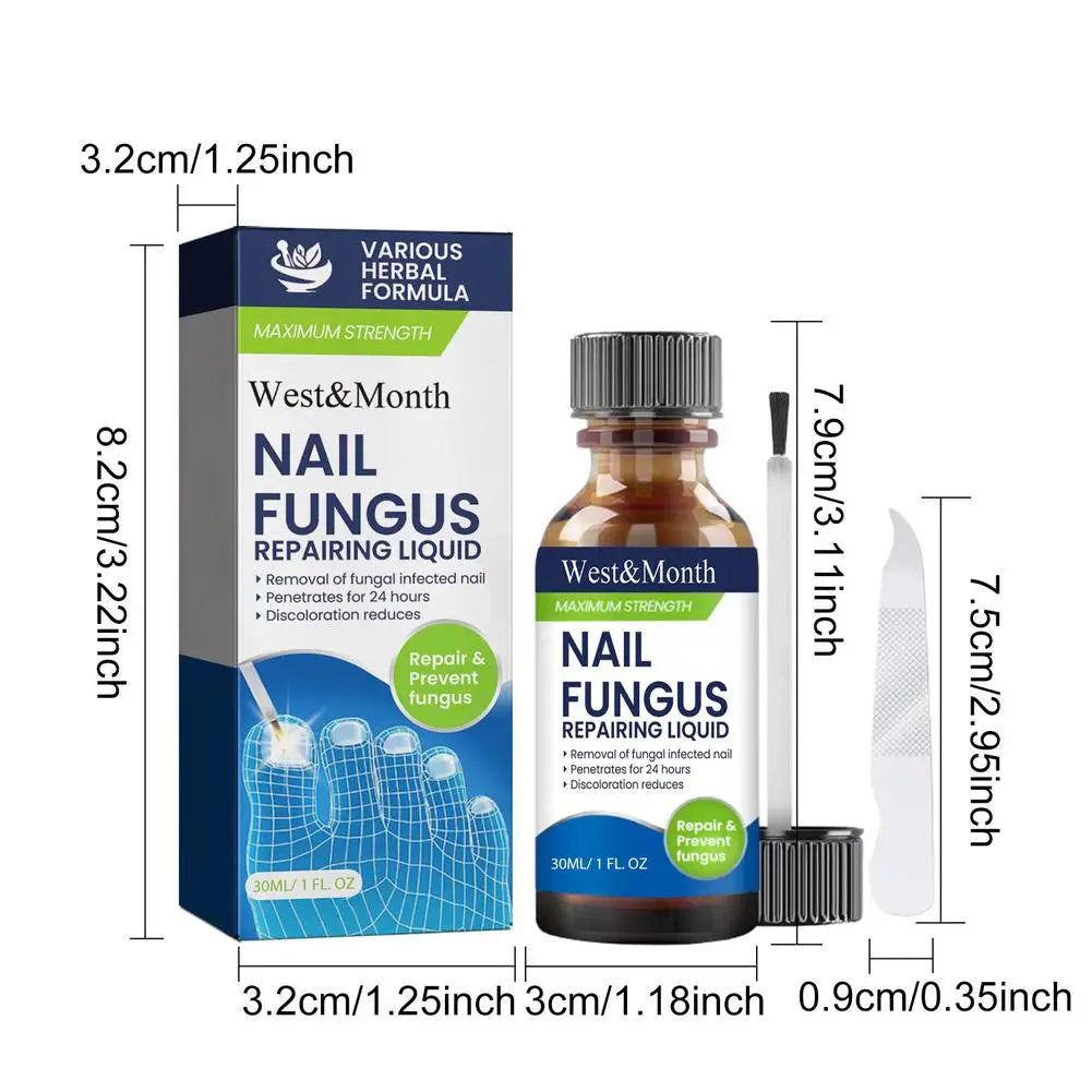 7 Days Nail Repair Serum Nail Fungal Removal Onychomycosis Paronychia Treatment Nail Softener Ingrown Essential Oil Toenail Care