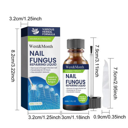 7 Days Nail Repair Serum Nail Fungal Removal Onychomycosis Paronychia Treatment Nail Softener Ingrown Essential Oil Toenail Care