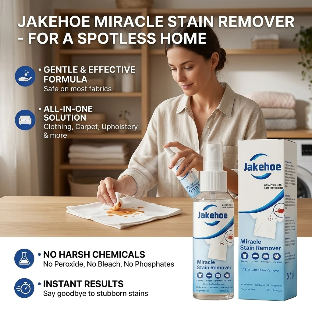 Miracle Stain Removing Spray Instant Eliminating Stubborn Stain Long-Lasting Fresh Scent Convenient Multi-Surface Fabric Cleaner