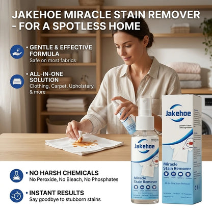 Miracle Stain Removing Spray Instant Eliminating Stubborn Stain Long-Lasting Fresh Scent Convenient Multi-Surface Fabric Cleaner