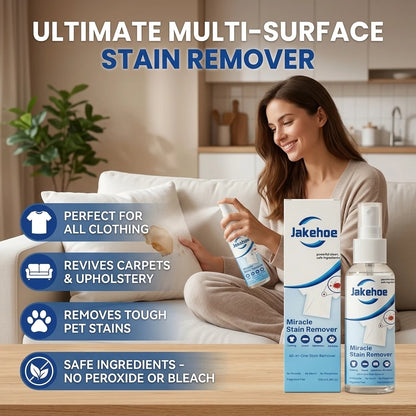 Miracle Stain Removing Spray Instant Eliminating Stubborn Stain Long-Lasting Fresh Scent Convenient Multi-Surface Fabric Cleaner