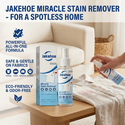 Miracle Stain Removing Spray Instant Eliminating Stubborn Stain Long-Lasting Fresh Scent Convenient Multi-Surface Fabric Cleaner